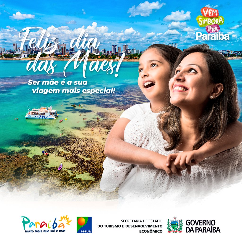 FerdnandoLucena's tweet photo. De todas as viagens possíveis, com certeza a viagem da maternidade é a mais especial e cheia de emoções.
Por isso hoje desejamos a todas as mães um dia incrível.
Feliz dia das mães!
#govpb #paraiba #pbtur #destinoparaiba https://t.co/hrE9QEjKtk