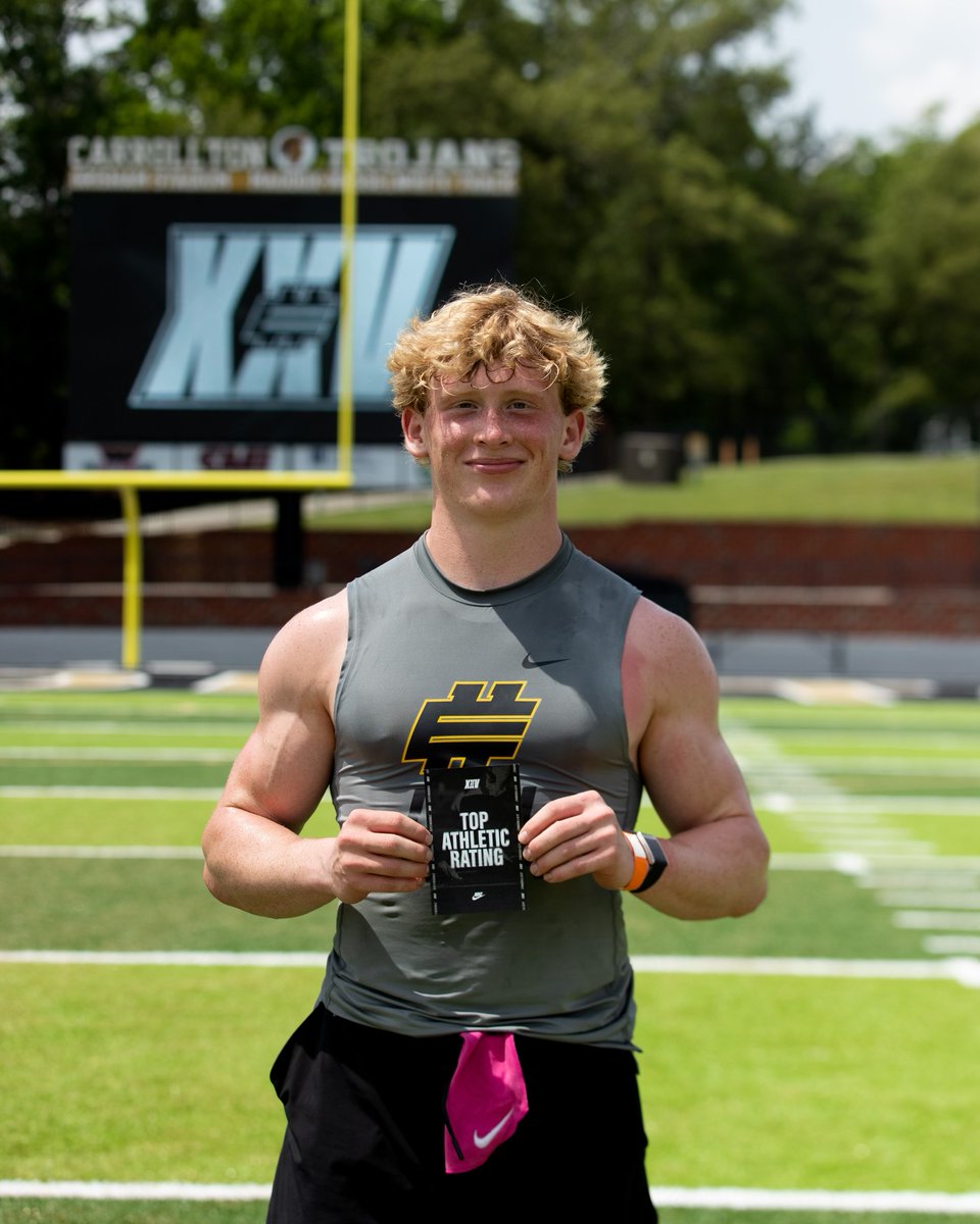 Deep and athletic crop of passers competed at Saturday's #Elite11 regional in Atlanta - here are the official Top 10 athletic ratings from the combine events 💪🦵💨