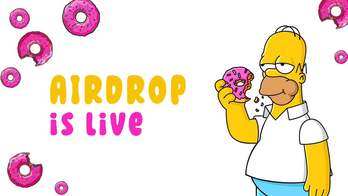 Agy1QAddGkSJh3s's tweet photo. 🟡 #SIMPSON Brace yourself for the AIRDROP

Delight in the effortless🍩#drop in #crypto.

🔗https://t.co/mREgbQRBt5

$PEPE #PEPE $LADYS #milady $BEN #HOMER $SIMPSON #FOUR $TURBO #GrumpyCat $JEFF $CAPO #fxhash $SER #memecoins #Bitcoin #NFTs #GodHatesNFTees #Crypto #PulseAI $VRA https://t.co/tfImx7XRPS
