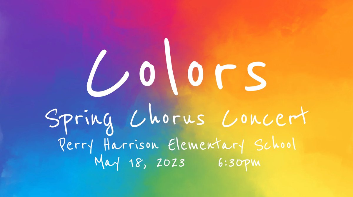 Join us this Thursday evening in the Multipurpose Room for our final chorus concert of the year.
@Mariners27312 <a href="/ChathamCoSch/">Chatham County Schools</a>  #CCSArts #chorusconcert