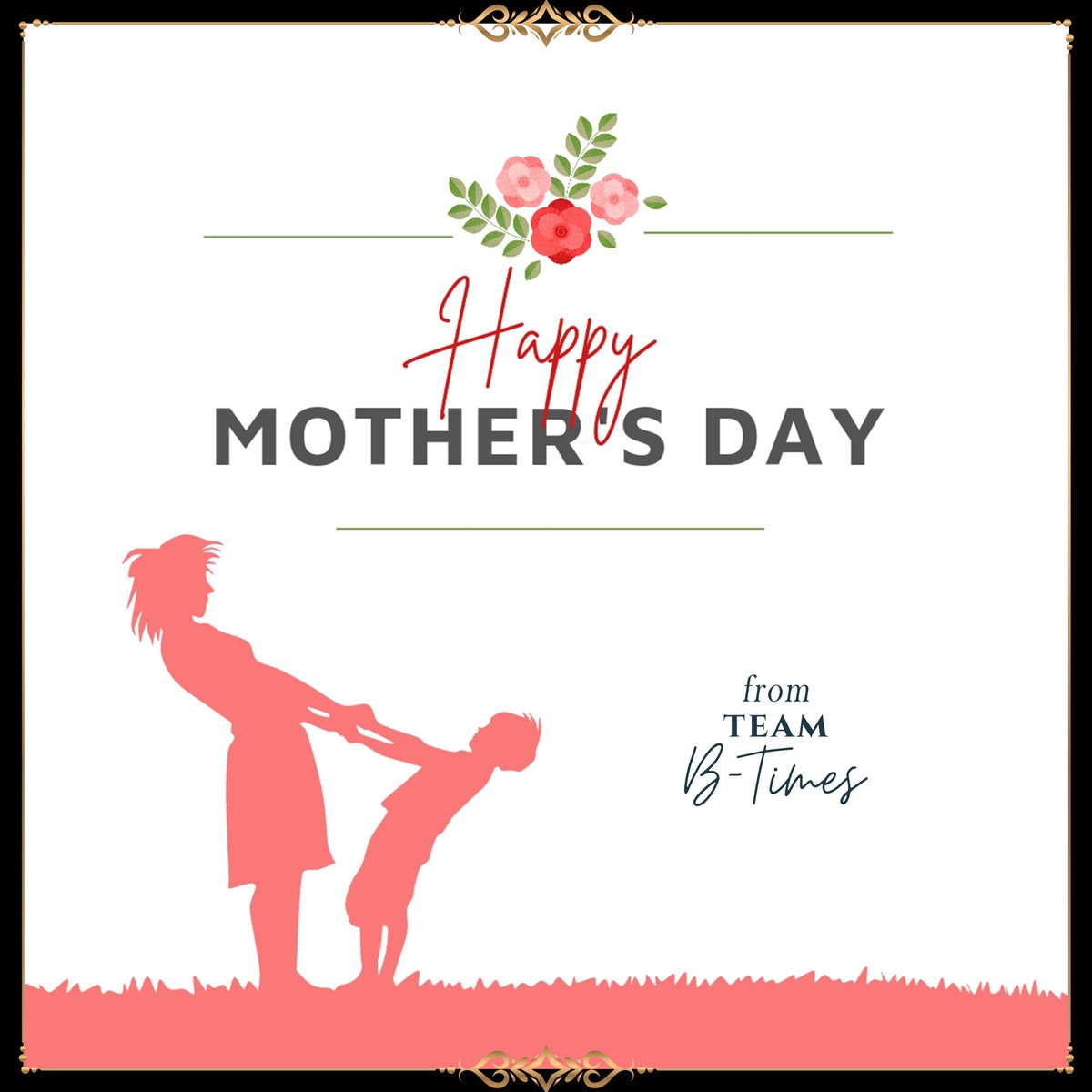 BiryaniTimes's tweet photo. Heartfelt wishes to all the angels out there who are our guiding light, source of strength and our biggest cheerleaders. We are all blessed to have them.

Happy Mother's Day !!

From,
Team #bTimes.

#BiryaniTimes #MothersDay https://t.co/hejhtuwKt1