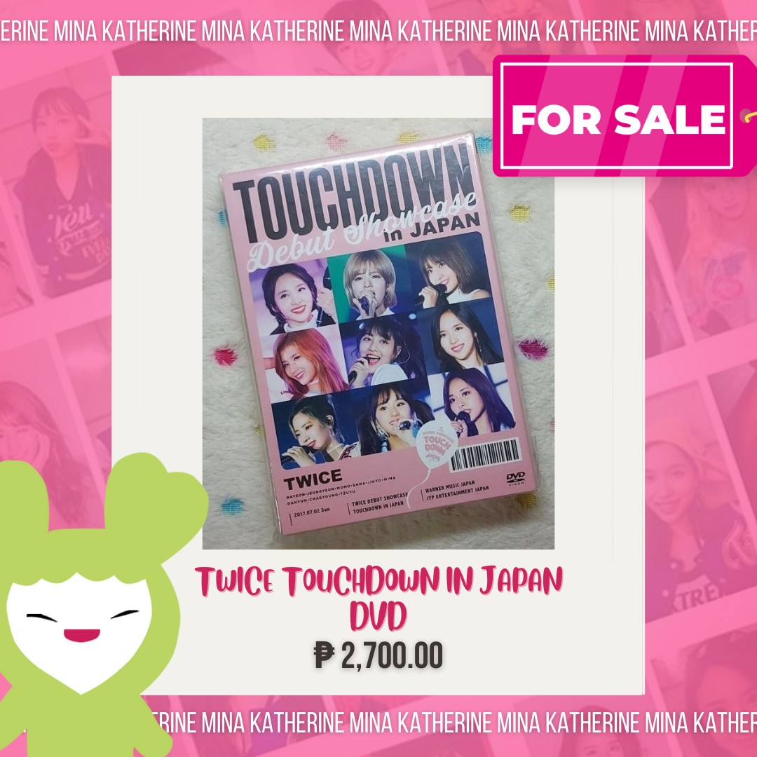 mlnpn31's tweet photo. wts twice touchdown in japan dvd debut showcase

link to Carousell post: https://t.co/5xlQy0sbL5 https://t.co/gzVwPfzDlZ