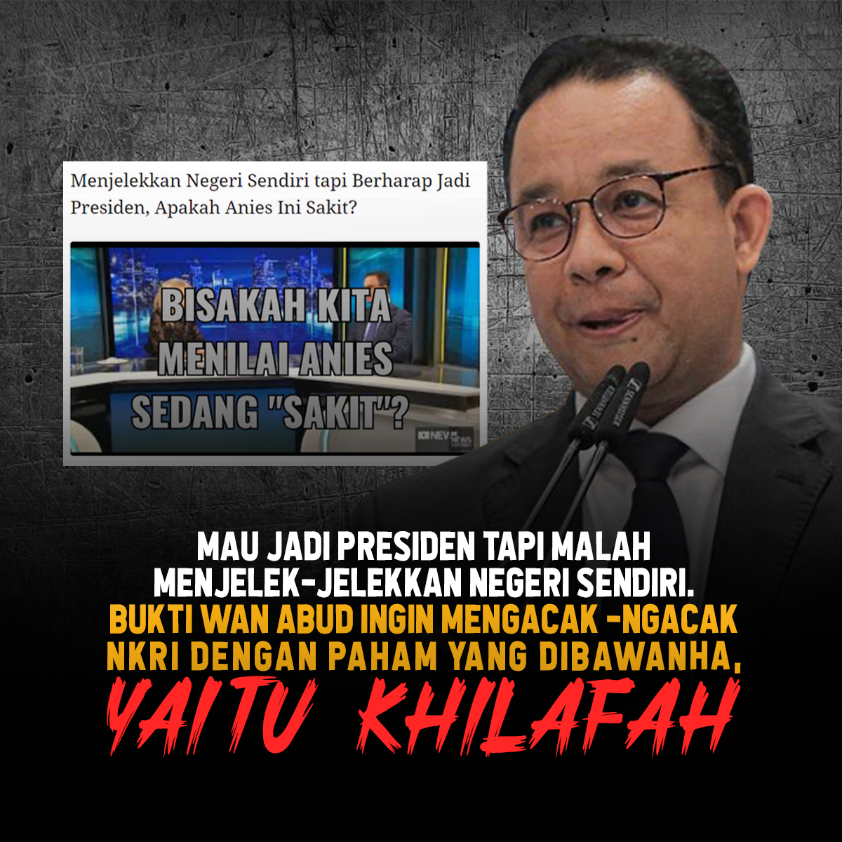 Johan_Ar_'s tweet photo. 3. Tolak dengan lantang dimanapun Anies berada, liat aja kelakuannya meresahkan belum lago dengan niatnya mendirikan khilafah!. #AniesAkarMasalahNKRI #BTSXMARVEL Jung Hoseok Coldplay Jessica Mila Ada Indonesia BTS NEW SONG BTS IS BACK https://t.co/08qlbTv9vL