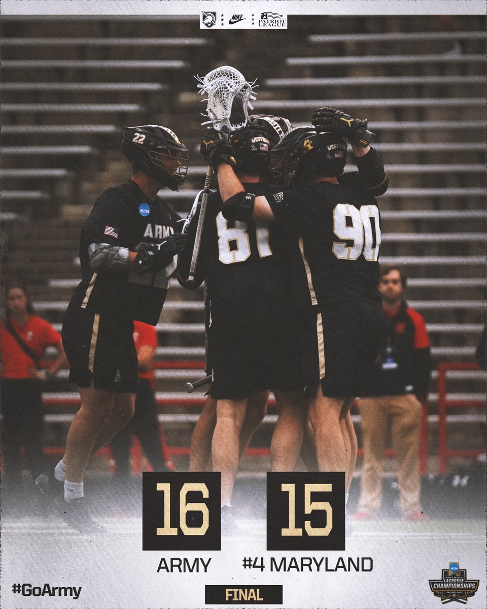 NEVER.  IN.  DOUBT.

WE'LL SEE YOU NEXT WEEKEND!!!!!!!!!!!!

#GoArmy | #FamilyToughnessTradition | #KeepTheChange