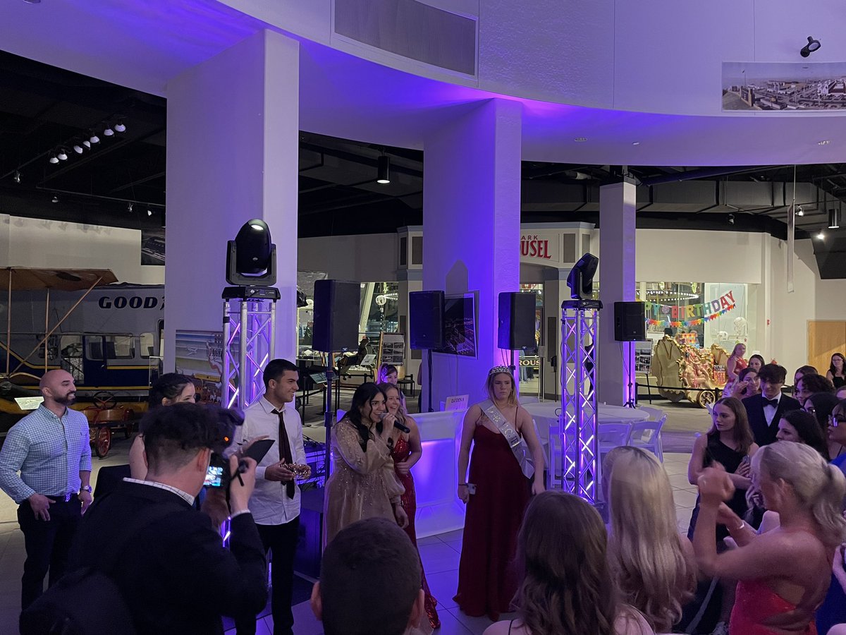 Congratulations to the 2023 Prom King Mikey Sarsam and Prom Queen Grace Gallagher!