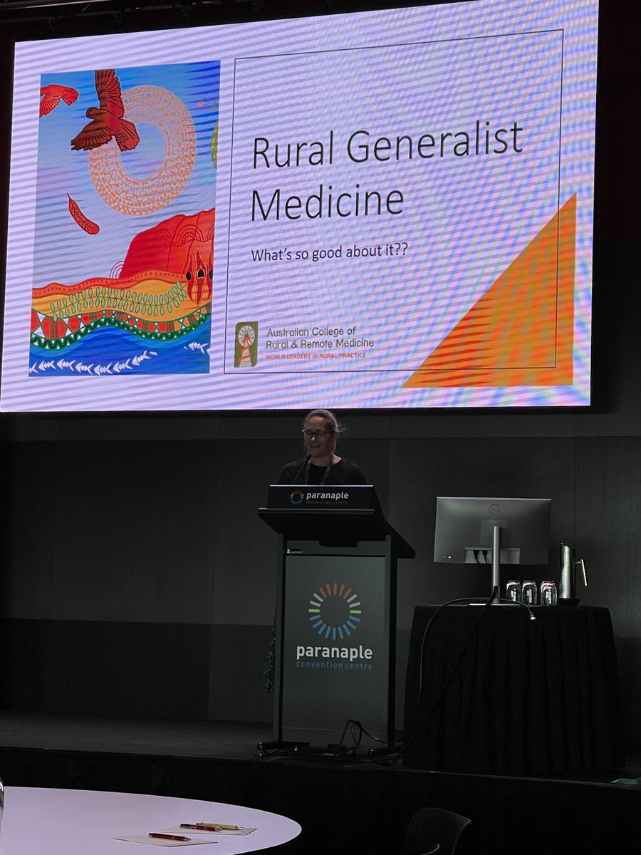 Oops! Our Tasmanian Director of Training Dr Sally Street gave such a wonderful preso on #RG and ⁦<a href="/ACRRM/">ACRRM</a>⁩ training that I forgot to tweet!  😬 

#FACRRM #BestJobInTheWorld #TRHC23