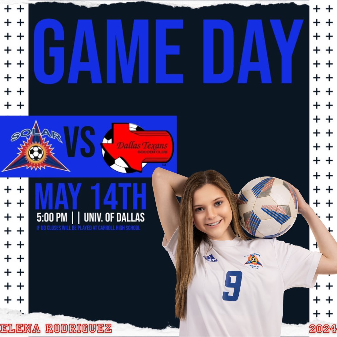 Back with my <a href="/SolarECNL06/">Solar 05/06G ECNL</a> team Sunday at 5 ⏰

<a href="/ImCollegeSoccer/">College Soccer Truth ™</a> <a href="/ImYouthSoccer/">ECNL/GA/Recruiting/College Soccer</a> <a href="/PrepSoccer/">Prep Soccer ⚽️</a> <a href="/TopDrawerSoccer/">TopDrawerSoccer</a> <a href="/TheSoccerWire/">SoccerWire</a> <a href="/ECNLgirls/">ECNL Girls</a>