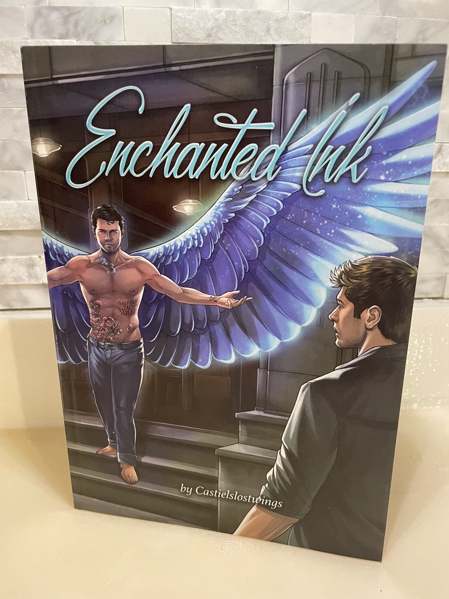 caslostwings's tweet photo. Bandwagon 🤣

QRT this with #saverhewinchesters and be entered to win a signed copy of the unreleased, extended &amp; typeset DEANCAS version of Enchanted Ink with Gio’s art 😍 on the front (and inside)! 
Open to ALL—US + intern’l
(typeset by @DallanStyne + cover by @DustyLCanon) https://t.co/pumtDIGtev
