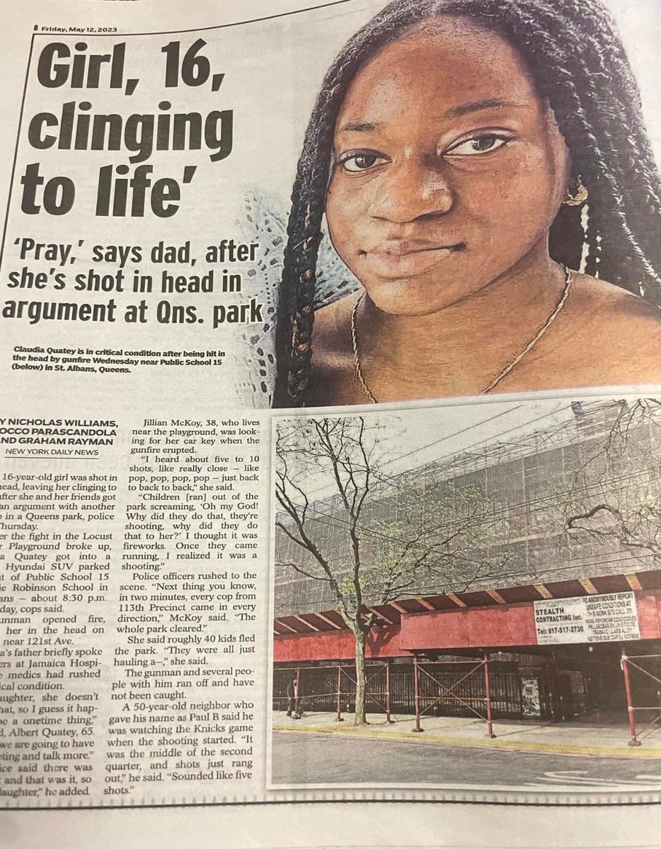 ZeekArkham's tweet image. I grew up around this area. I know this school and park very well.

If this girl lives, her life will never be the same again.

BLM and @Blklivesmatter aren’t going to rally for her. Al Sharpton couldn’t care less about her because there’s nothing in this to promote himself.…