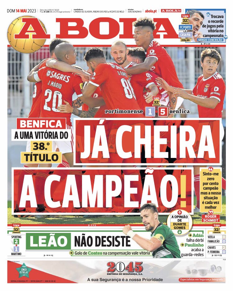 ManolisGiak83's tweet image. A Bola 📰 🇵🇹