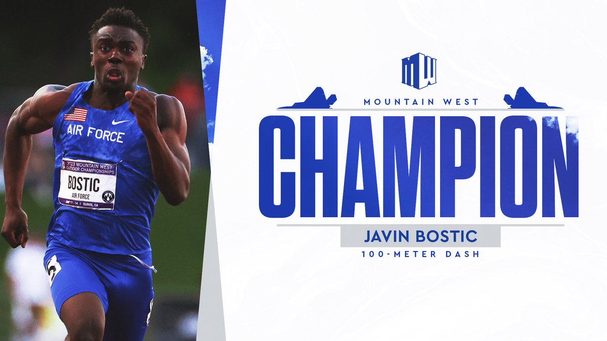 Javin Bostic just OBLITERATED his own 𝗔𝗖𝗔𝗗𝗘𝗠𝗬 𝗥𝗘𝗖𝗢𝗥𝗗 in the 100m dash, as he clocked a 10.25 to become the 2023 𝗠𝗪 𝗖𝗛𝗔𝗠𝗣𝗜𝗢𝗡!