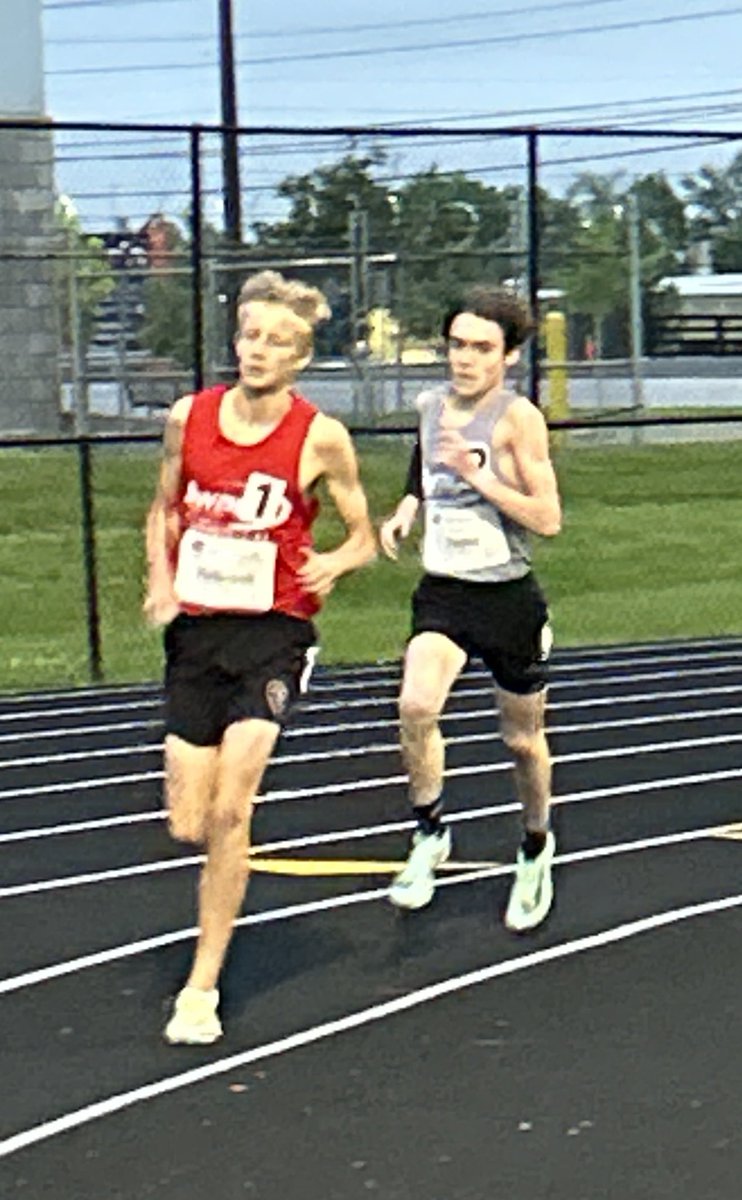 Camel Grant Holbrook ran 4:35.75 in the Dream Mile in Louisville. This beat the all-time Kentucky middle school record (4:41).  He placed second in a tight race and now has one of the fastest times in the nation!