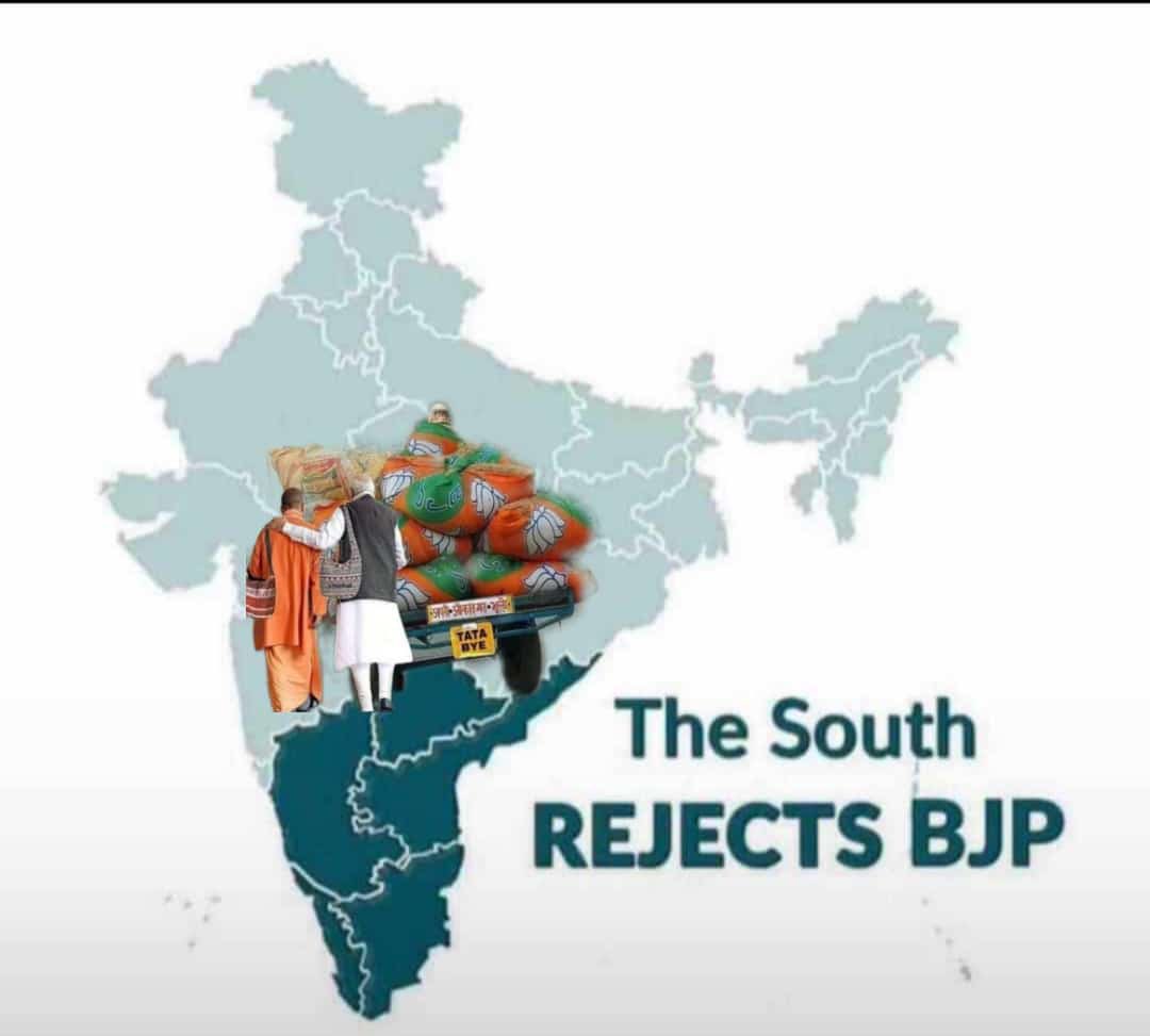 ItsMe__John's tweet photo. Thanks to the Karnataka people who rejected divisive &amp; communal politics, and this should be a lesson for other electorate, which only harps on religion, and this will not fetch votes in every election.
#SouthKicksOutBJP #CongressForKarnataka #Congress #BJPMuktSouthIndia https://t.co/1qbs2LCK5U