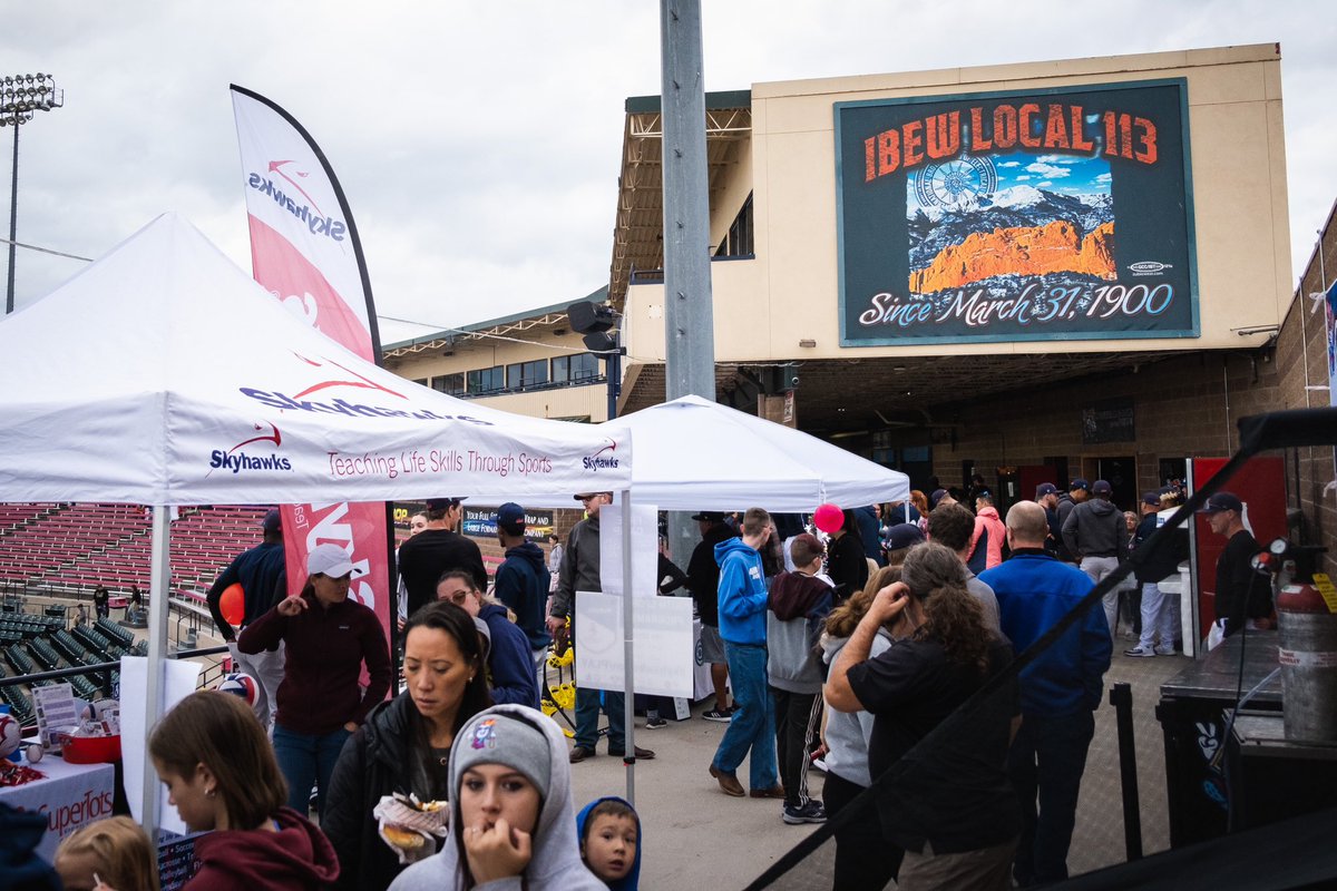 VibesBaseball's tweet photo. Vibes Fest was a HIT! ⚾️ 

Thank you to everyone who came out! We hope everyone had a great time!

We will see you back in the ballpark for Opening Day on May 27th! https://t.co/sDIFuMmdkp