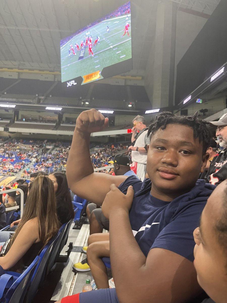 XFL Championship with <a href="/TheRock/">Dwayne Johnson</a> <a href="/TheProgram2015/">The Program</a> <a href="/XFL2023/">XFL</a>! Let’s go! #XFL #footballfamily #footballmom