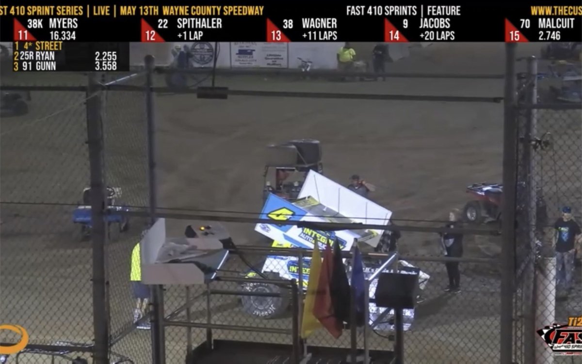 Atta boy <a href="/TStreet4star/">Tyler Street Racing</a>!!! Win at <a href="/wcsohio/">Wayne County Speedway</a> !