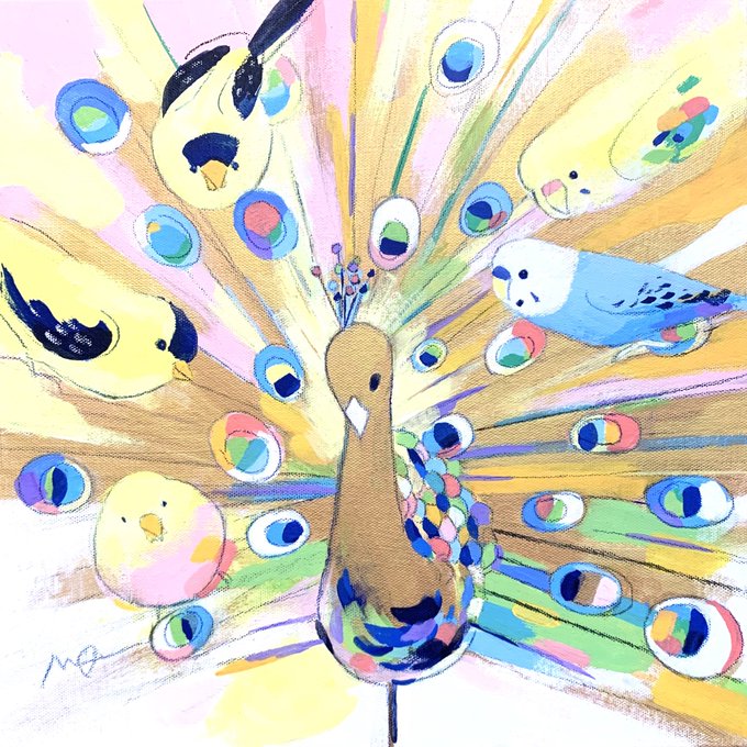 「bird colorful」 illustration images(Latest)