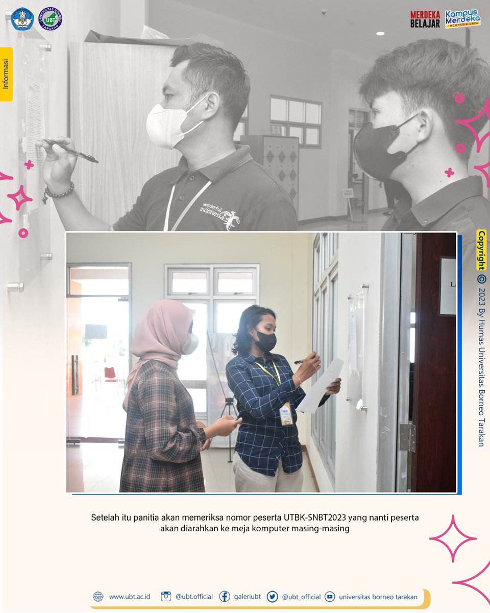 ubt_official's tweet image. #SNPMBBPPP
#SNPMB2023
#SNBP
#SNBT
#UTBK

#UBT #ubt #UBTarakan #UBTJaya #AyoKeUBT #Tarakan #tarakanku #batikmodern #merdekabelajar #kampusmerdeka #merdekabelajarkampusmerdeka #kampus