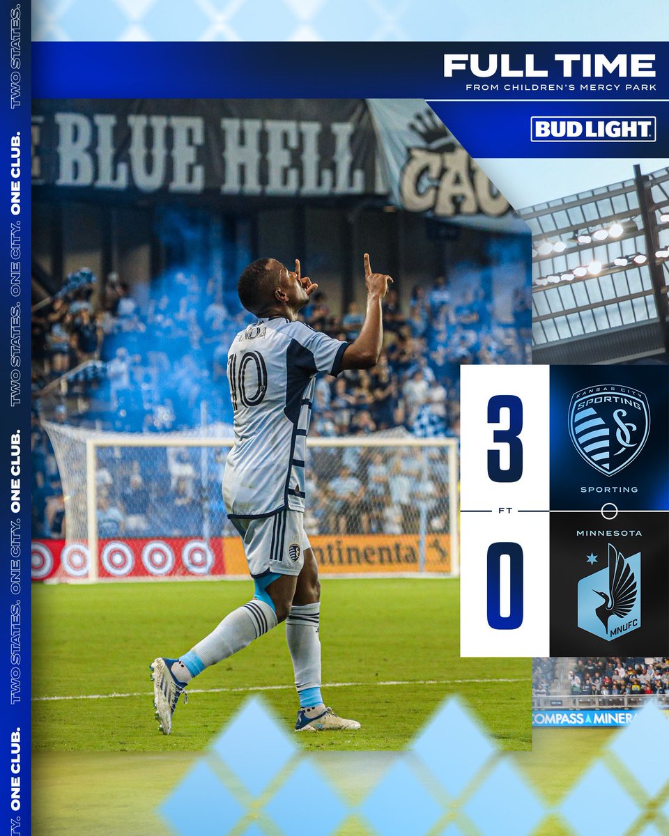 A TEAM victory!

#SKCvMIN | <a href="/budlight/">Bud Light</a>
