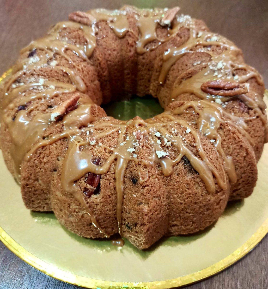 Rosca nuez #keto con caramelo hecho en <a href="/ThermomixMexico/">Thermomix México</a>