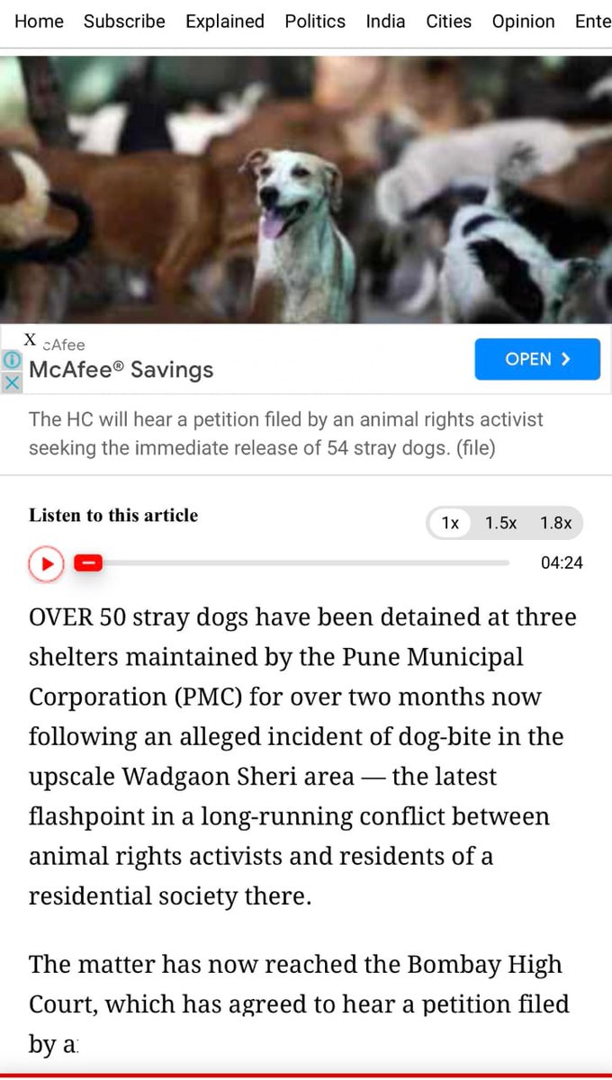 AntiCrueltyCell's tweet photo. #BreakingNews
25 Dogs Are release back in Suncity with full police protection.
Vineeta Tandon vs Suncity
#HumanityWon #JusticeDone https://t.co/CSJRsp6xNq