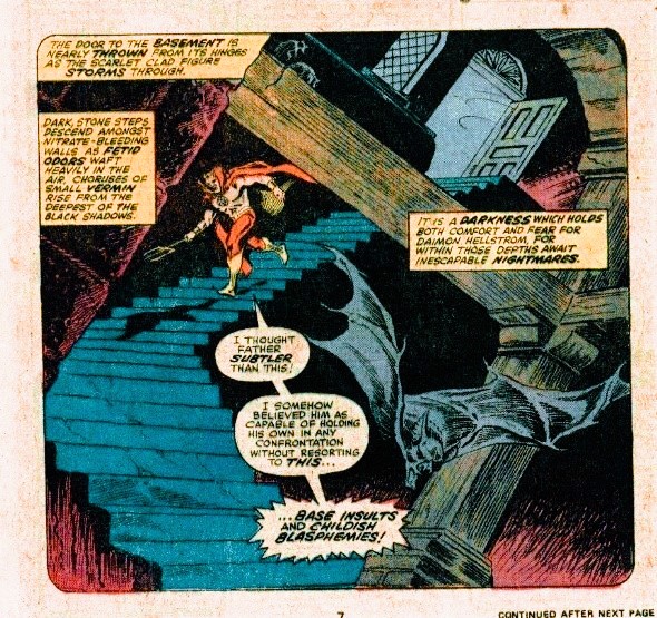 manuelabennet's tweet photo. Jim Mooney, Son of Satan #8, 1975.
#JimMooney #SonofSatan #DaimonHellstrom https://t.co/iegFTEK5Za