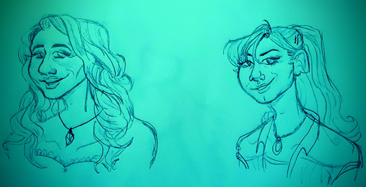 mg5491's tweet photo. h2o doodles drawn with&amp;without reference! which version do you prefer?

#mermaid #mermaids #mermay #mermay2023 #h2o #h2ojustaddwater #h2ojaw #emmagilbert #cleosertori #rikkichadwick #bellahartley #charlottewatsford #mercreatures #traditionalart #art https://t.co/NBX2PO4XB3