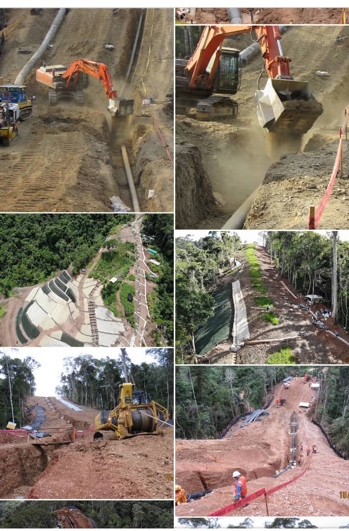 MariaesPueblo's tweet photo. Guyana conjuntamente con Brasil están construyendo autopista en nuestro Territorio Esequibo sin la aprobación d Venezuela, esto es una violación flagrante del acuerdo de Ginebra y a la buena voluntad del pueblo Venezolano.
 Debemos solicitar medida de paralización de estas obras https://t.co/aCp2A6YRtk