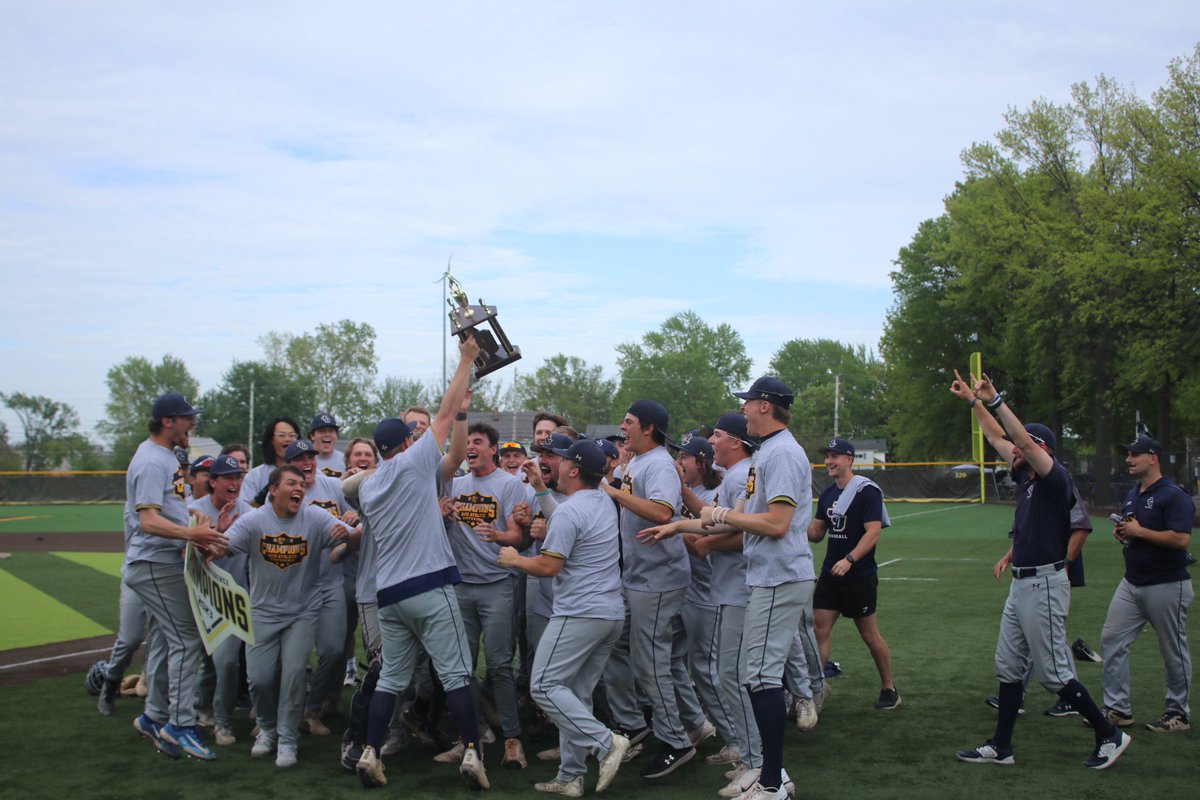 jcu_baseball's tweet photo. More 📸 from the first JCU OAC title since 2014 https://t.co/Pcg8sVaE0o