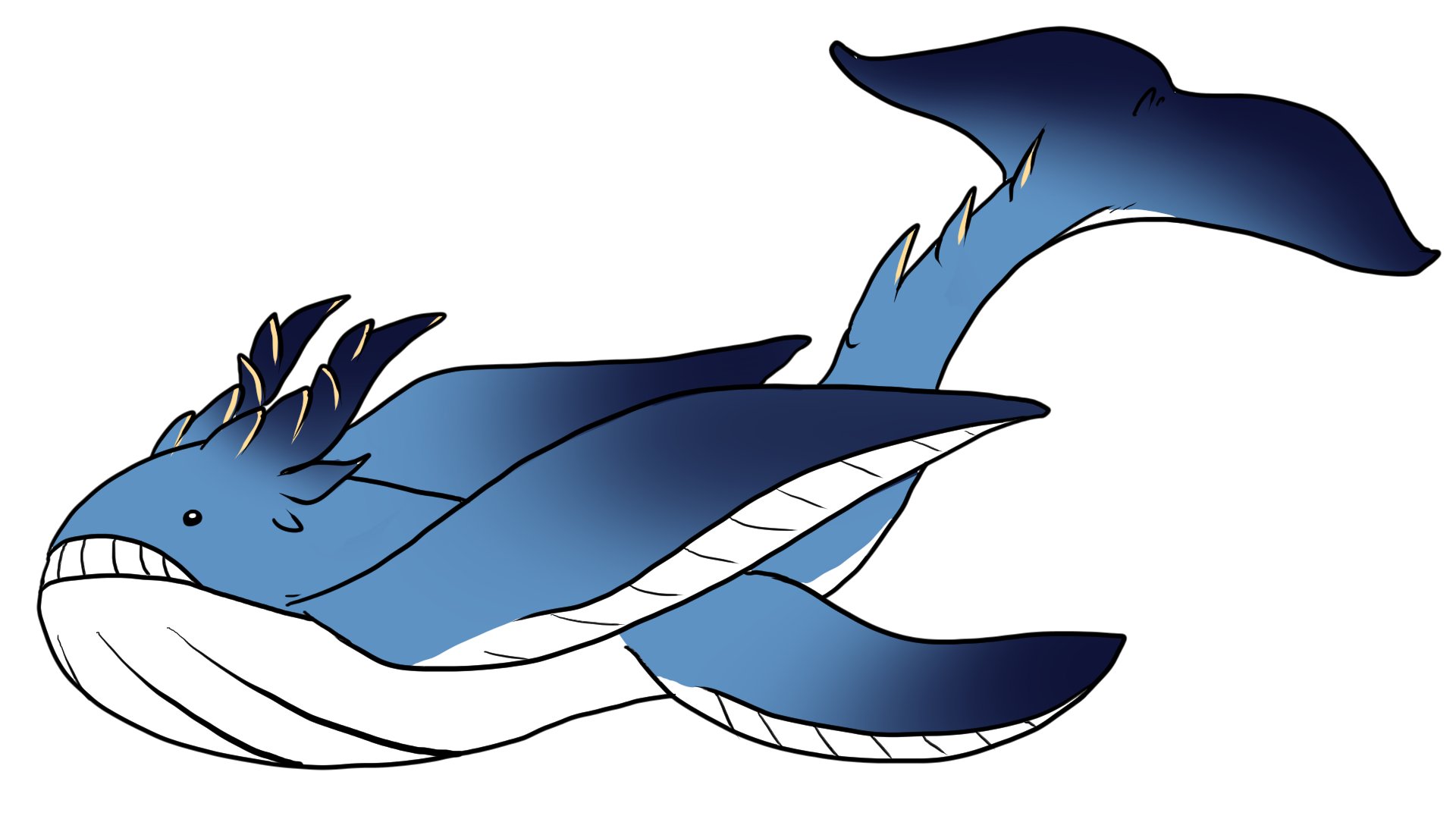 Synical🐇🥮Professional VMommy on X: "Did you know that I made a Mega  Evolution of Wailord that's inspired by Bao in my #Pokemon #DnD Campaign,  #AgeofAuralon? :DD Its typing is water/Fairy and its