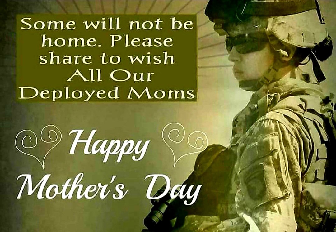 Capitaine_Jon's tweet photo. To All our Sisters, Veterans, Military and Deployed Mothers: Be safe wherever you are. Thank you for your service and sacrifice.๐น๐บ๐ฒ
#Deployment #Military #MothersDay #Mom #Mothers #SemperFi #deployedmother
#deployedmom #weekend #ThankYou #MothersDayWeekend https://t.co/4dvOtbwH0Y