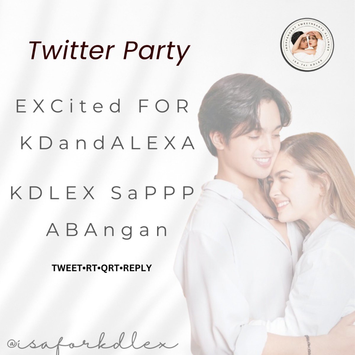 isaforkdlexofc's tweet photo. Can't wait to see our mains back on screen again. We know that this time, their acting will be on a different level. We're rooting for you, KDLex!

EXCited FOR KDandALEXA

KDLEX SaPPP ABAngan https://t.co/bYSBvDSfxU