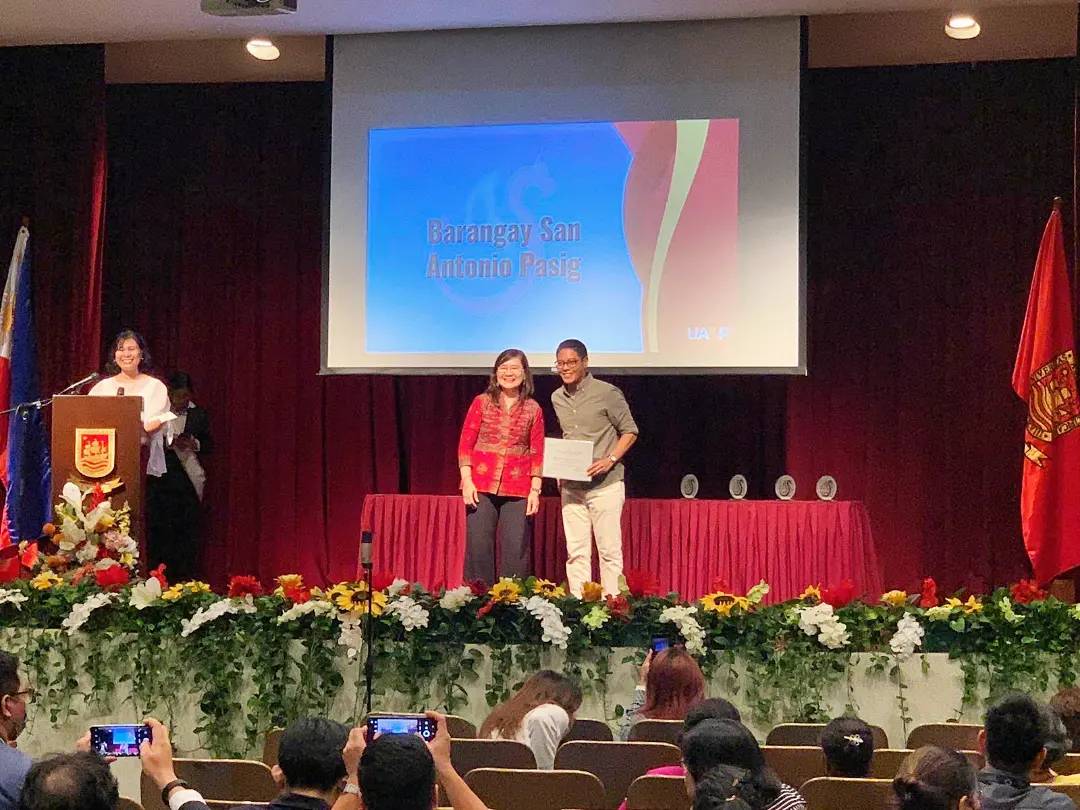 bsapasig's tweet photo. #BSARepresent si Kap. Thomas Raymond Lising β
sa UA&P Salt & Light 2023. β¨ Hinandugan ng @uapasia ang @bsapasig ng Certificate of Appreciation π bilang pasasalamat sa ating collaborative efforts pagdating sa outreach programs. π€π»
#BSAxUAP #BSACollabs #TuloyAngSerbisyoBSA https://t.co/RLrhvlFTm2