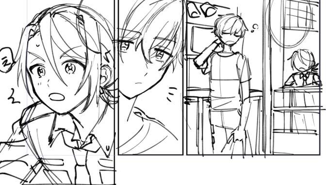 表紙!下書き1p!