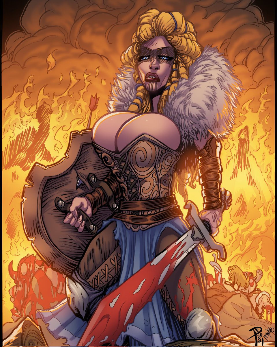 Raid of the White Leopard is now moving towards unlocking The first stretch goal. Which is a poster of Alga by Dan Plegel with colors by @mmartinsart. Back today & help us unlock more cool art for all backers... #Ironage #indycomics #Vikings
fundmycomic.com/campaign/36/ra…