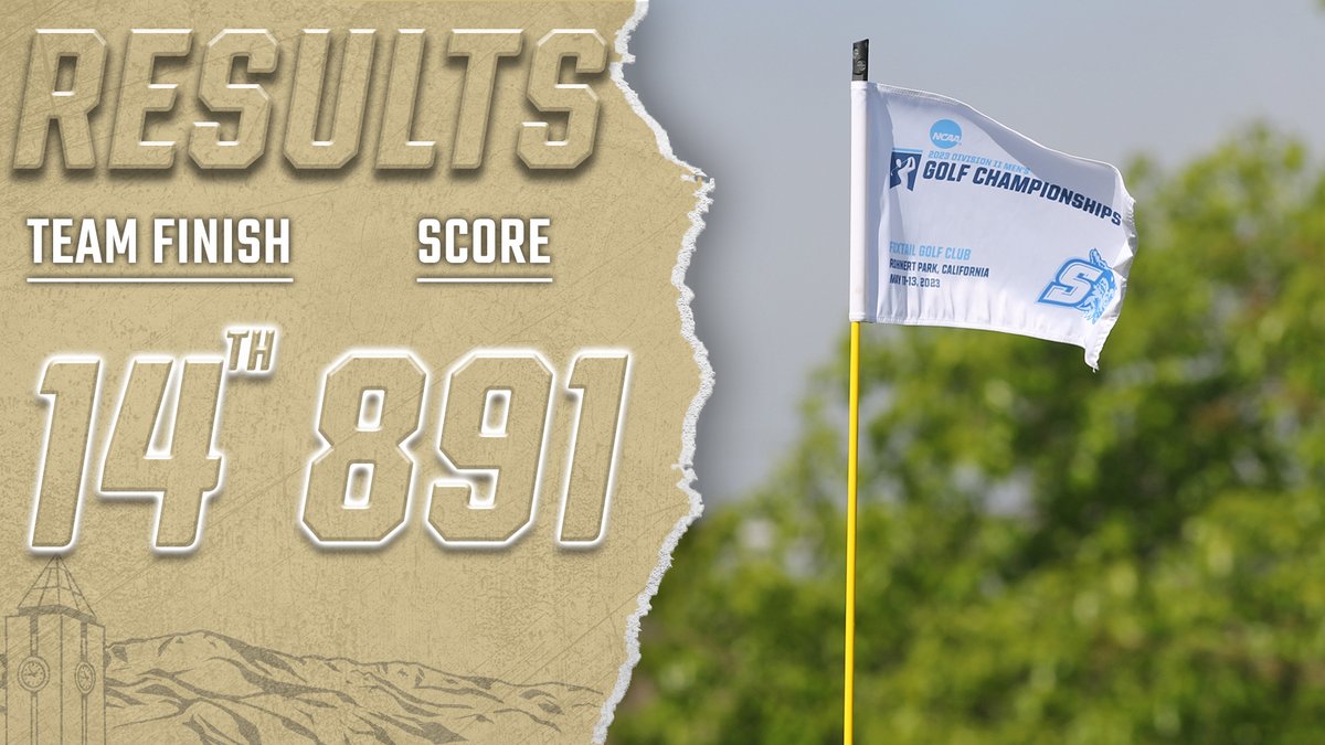 FINAL | UCCS 1️⃣4️⃣th of 2️⃣0️⃣ teams 

🏌️ Jones: T-46th, 223 (74, 81, 68, +7) 
🏌️ Haake: T-46th, 223 (73, 75, 75, +7)
🏌️ Bervig: T-52nd, 224 (73, 75, 75, +8)
🏌️ Team: 891 (297, 305, 289, +27)

#GoMountainLions #RMACmgolf