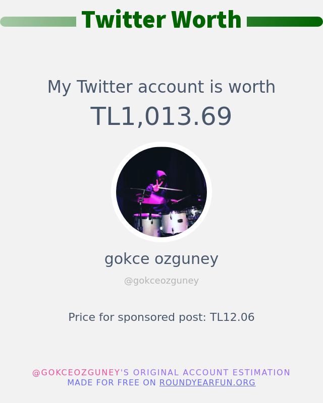 gokceozguney's tweet photo. Twitter değerim: TL1,013.69

➡️ https://t.co/r7BVIiiYSQ https://t.co/r6Q1NCsyy6