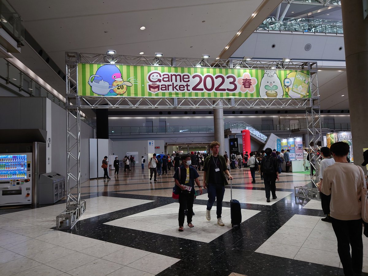 今回もちゃんと遊びに来ました

#ゲームマーケット2023春