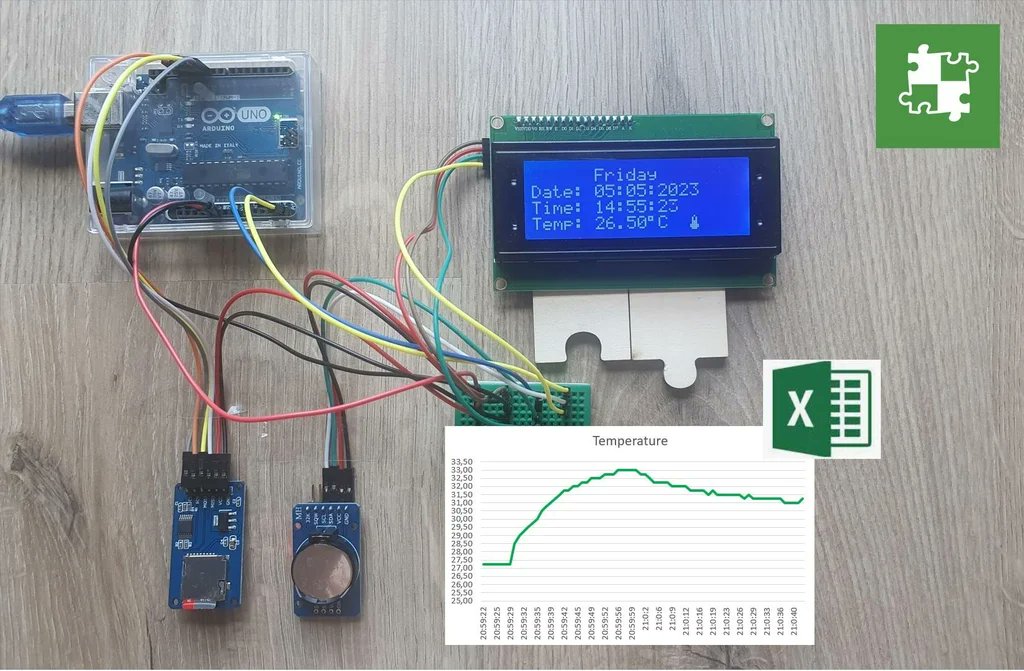 Logging and Displaying Data on #excel -#Arduino  UNO + #DS3231 RTC+ SDcard + LCD 20x4

Link👇👇
instructables.com/Logging-and-Di…

#embedded  #instructables #ElectronicsTwitter #RaspberryPi #RaspberryPiPico