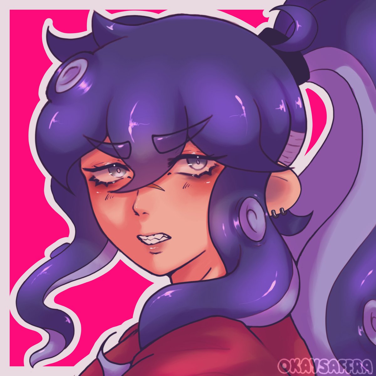 okaysaffra's tweet photo. I said I would draw him back in like, November so here he is 💞

#Splatoon #Splatoon3 #Splatoonfanart #スプラトゥーン3 https://t.co/qIzyokvqPD