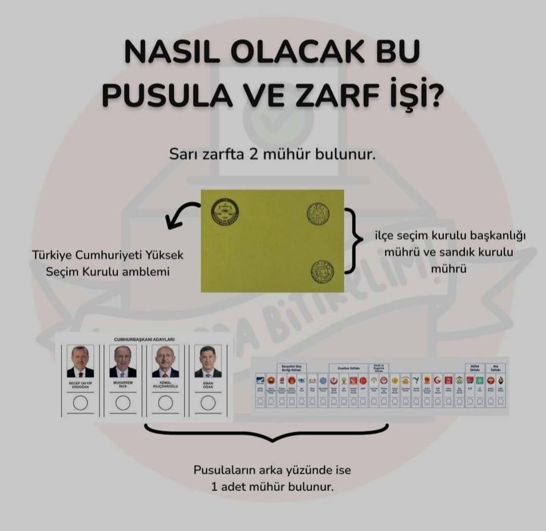 MÜHÜRLERE DİKKAT EDİN. MÜHÜR YOK ISE GÖREVLİLERE BİLDİRİN.