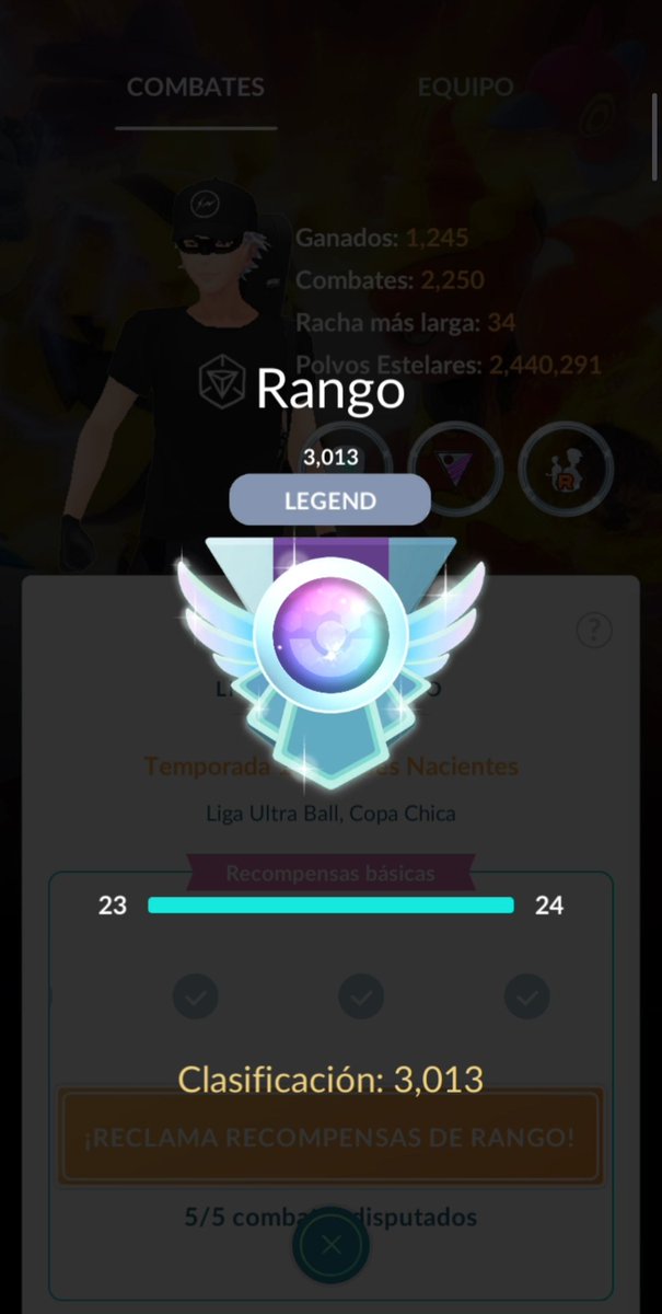 MrZavalaSk's tweet image. RANGO LEGEND 🛡️⚔️
Black Mode 🖤
Un poco tarde, pero se llegó está temporada .. 😆🥊

#PokemonGO 
#RedPeruGo