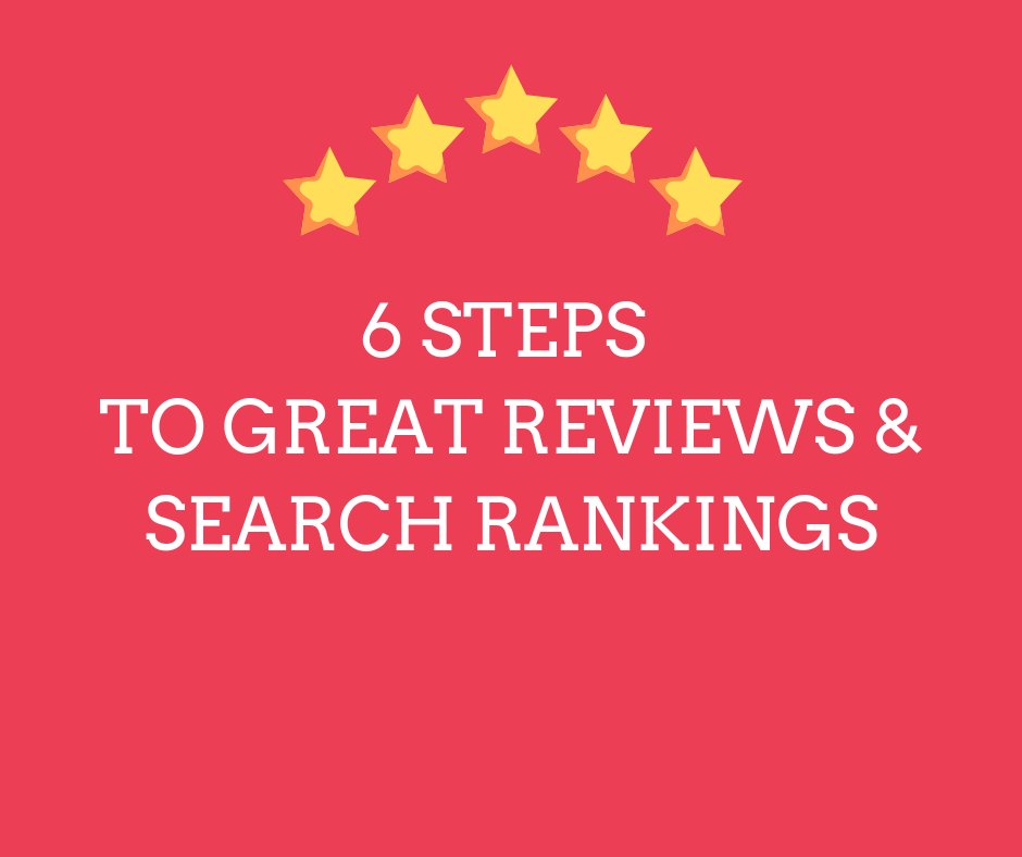 We wanted you to discover 6 steps to great reviews and online search rankings! Which one is your favorite?  via: bit.ly/2XSpdPA
