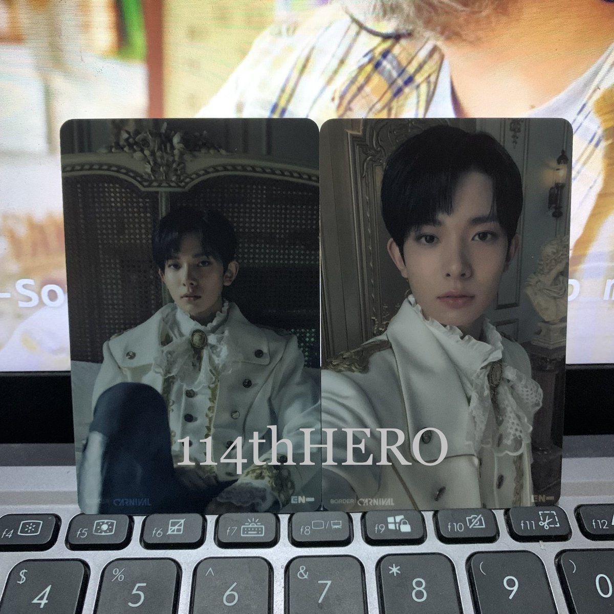 114thHERO's tweet photo. wts want to sell / lfb INA ADDRESS ONLY

enhypen heeseung lucky draw soundwave border carnival set

370k co full shopee dom jakarta 

NEGO ALLOWED 

tags: hee ld bdc sw pc photocard https://t.co/h71OtUG1B6