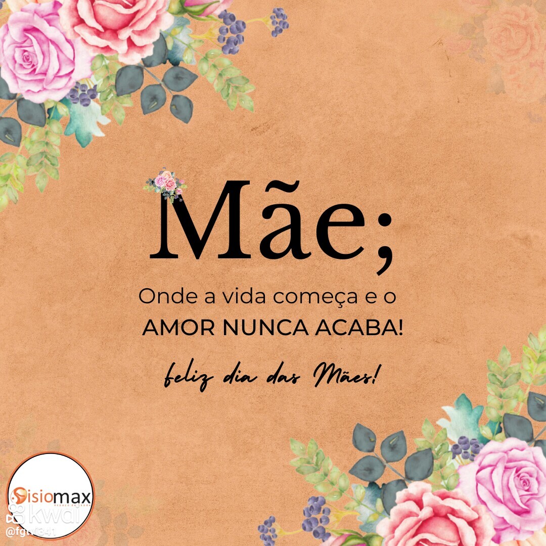 fisiomaxsaude's tweet photo. Feliz dia das mães!!!!

#diadasmaes #mamae #mae #amordemae #fisiomax https://t.co/KiDb0VLKvB