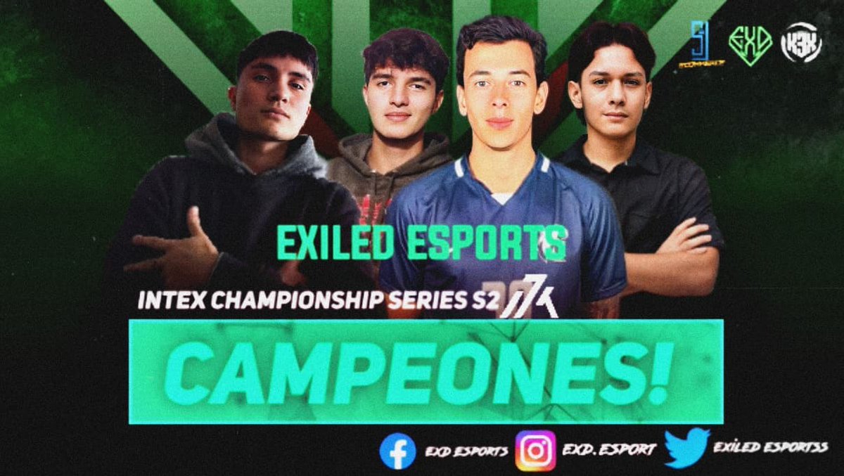 Muchísimas Gracias a Nuestro jugadores por llevar a lo grande a ExileD Esports Felicidades muchachos..
#ecommersejs #ExiledEsports #campeones🏆 <a href="/IntexLeague/">Intex Championship Series 🏆</a>
#RocketLeague
