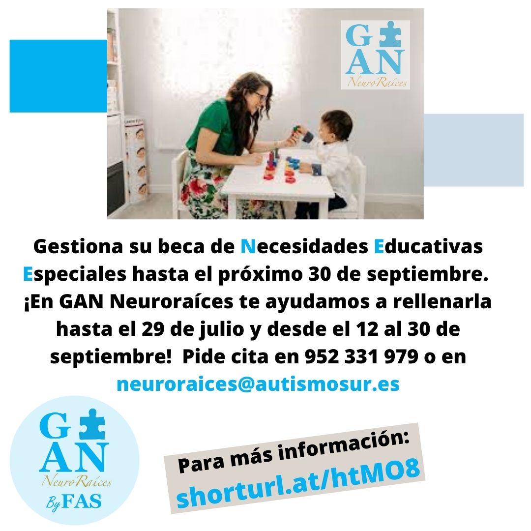 Autismo_Sur's tweet photo. SOLICITA LA BECA DE NEE 2023/2024 🧩 - https://t.co/rDwxYklyX8 https://t.co/AyilcfV7Zl