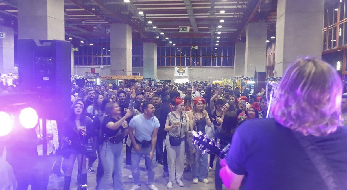 🍺 Vamos a por el 3º día de #beermad La feria de la #cervezaartesanal en #Madrid ño para este #SanIsidro2023 

No te quedes sin tu entrada 👉🏻 feverup.com/m/127556