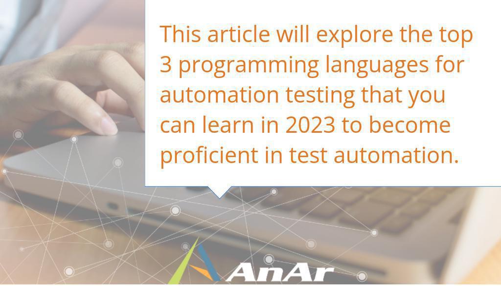 Python is an open-source language that supports a variety of testing frameworks, making it a versatile choice for automation testing.

Read more 👉 Top 3 Programming Languages for Automation Testing -  lttr.ai/ABqou

#AutomationTesting #ProgrammingLanguages