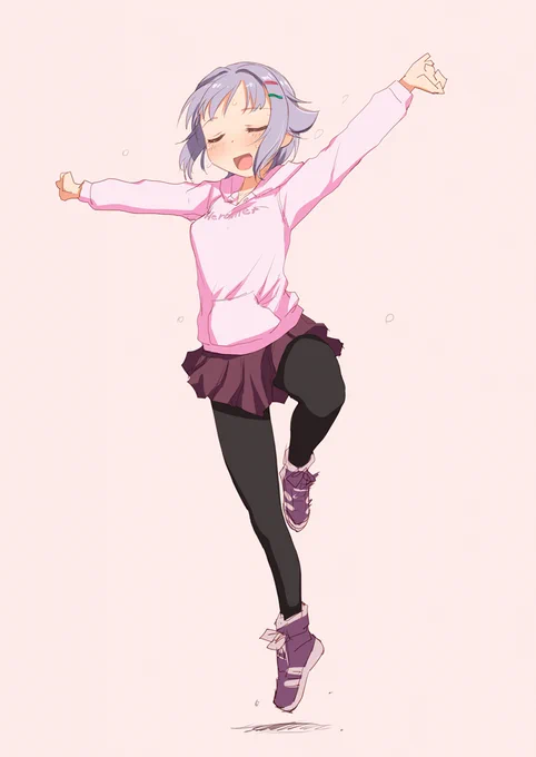 踊る幸子のらくがき